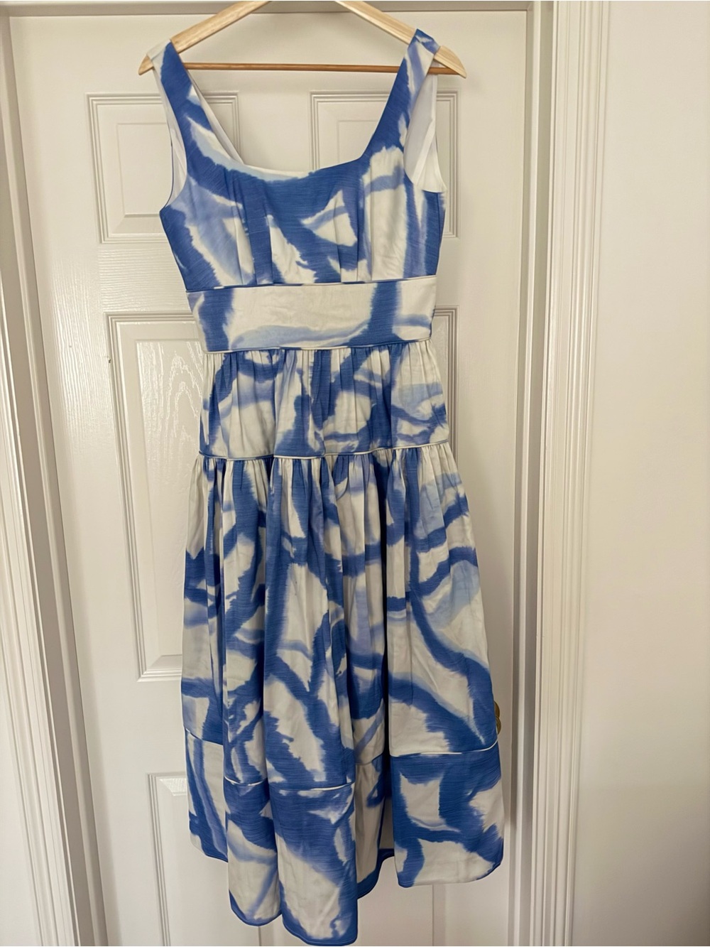 NWT Hunter Bell Tiered Graffiti Dress